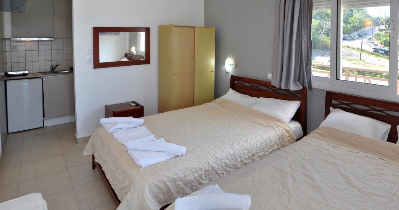 Coralli Beach Studios-Apartments Kallithea  Bagian luar foto