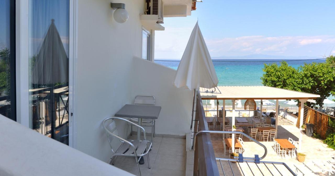 Coralli Beach Studios-Apartments Kallithea  Bagian luar foto