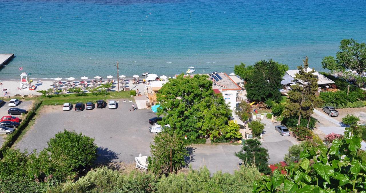 Coralli Beach Studios-Apartments Kallithea  Bagian luar foto