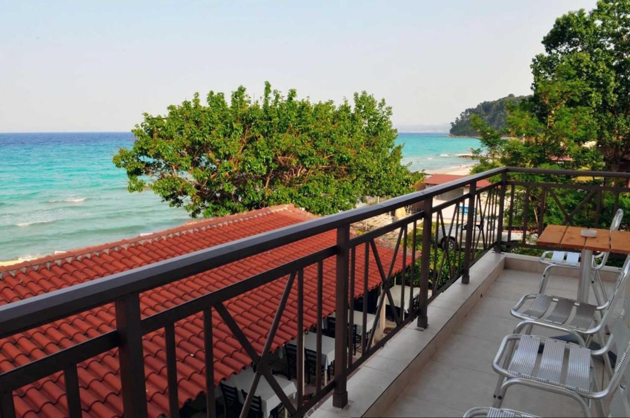 Coralli Beach Studios-Apartments Kallithea  Bagian luar foto